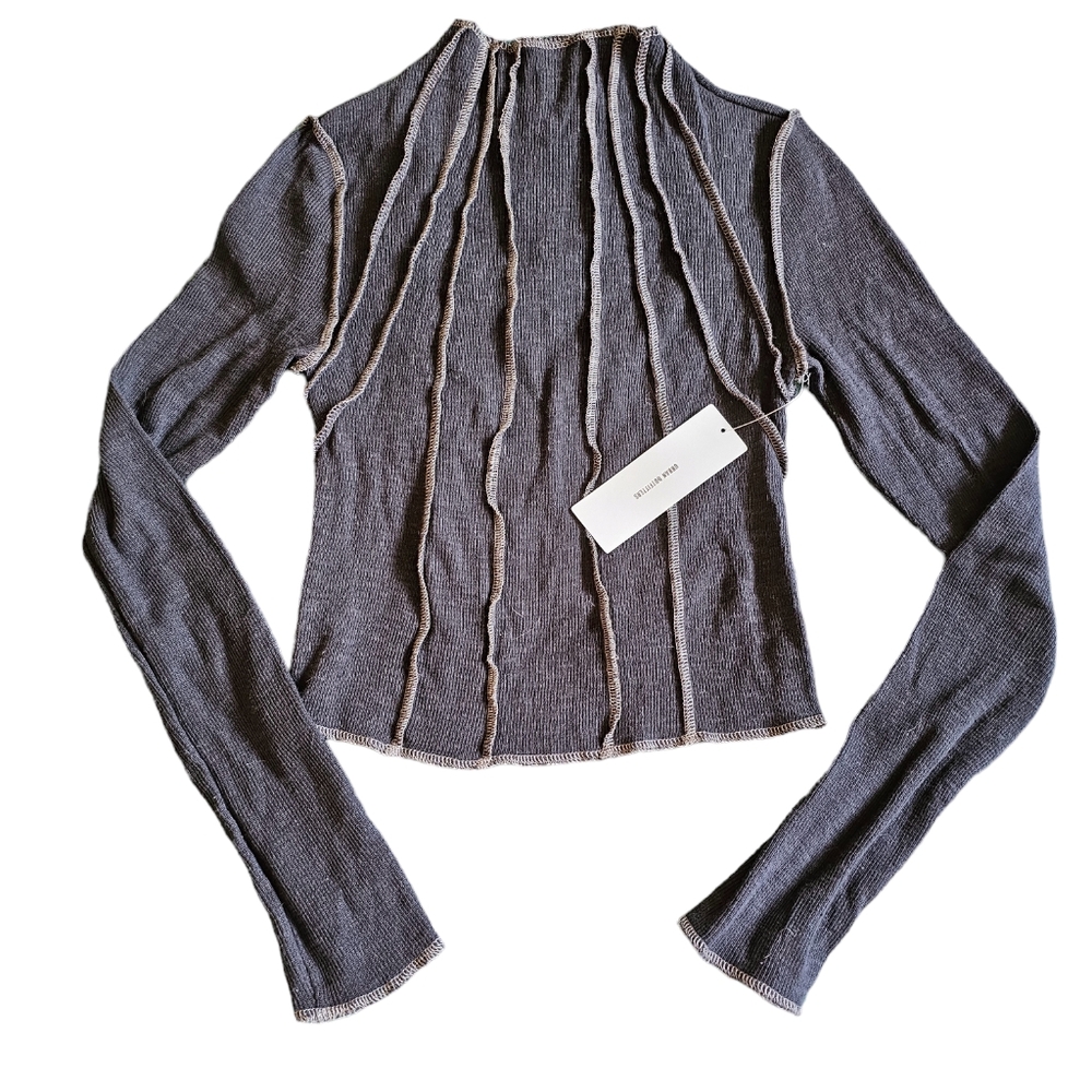 NwT Urban outfitters BDG "inside out" cotton smart casual longsleeve size S